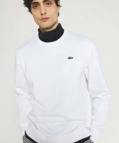 Lacoste Sweatshirt - Blanc -Lacoste Soldes Magasin e17926fee3af42c4847853408c187236