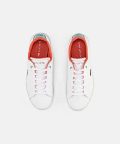 Lacoste CARNABY - Baskets Basses - White Pink -Lacoste Soldes Magasin e1d42e14dbd94893913623e79c8055a7
