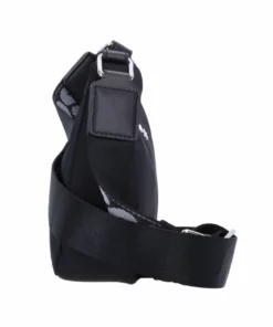 Lacoste Sac Bandoulière - Noir Blanc -Lacoste Soldes Magasin e3949cad70d749f29d1c74e4e25127e4