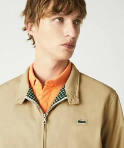 Lacoste Blouson Bomber - Beige -Lacoste Soldes Magasin e408d417ccca4f0fab64e6f32879248a