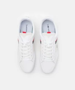 Lacoste CHAYMON - Baskets Basses - White/navy -Lacoste Soldes Magasin e45be74a33284beebb1cf8d0b25c1868