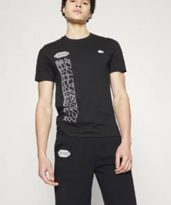 Lacoste EXCLUSIVE - Short - Black -Lacoste Soldes Magasin e4c9be3da3794343b9d629b41752645e