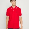 Lacoste Polo - Rouge/blanc