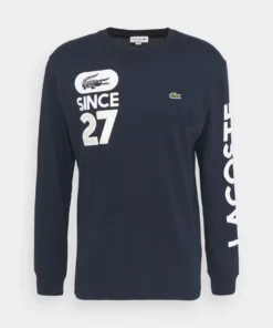 Lacoste T-shirt à Manches Longues - Marine 10 Lacoste T-shirt à Manches Longues - Marine -Lacoste Soldes Magasin e56bdfcbc6a24c78a257abac30a375b6