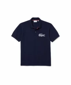 Lacoste Polo - Bleu Marine -Lacoste Soldes Magasin e57aeb64763444d4bc57a996858f3d61