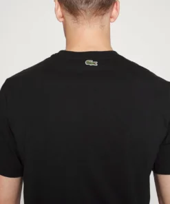 Lacoste T-shirt Imprimé - Noir -Lacoste Soldes Magasin e5b3ab40d21148608cb9be2408318cc0