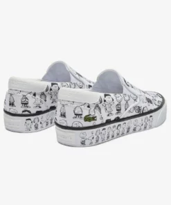 LACOSTE X PEANUTS - Baskets Basses - Wht/wht -Lacoste Soldes Magasin e5c6c584d0d24528bd3da046e1c589b9