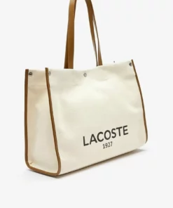 Lacoste Cabas - Natural Tan -Lacoste Soldes Magasin e6a7aa5c7c70459fb69d0aee3d00ba33