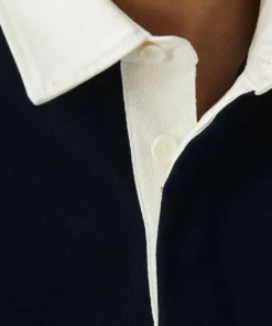 Lacoste CHEMISE RUGBY HOMME - Polo - Bleu Marine Rouge Blanc -Lacoste Soldes Magasin e6b4d864ee3246978b074f2f68338c00