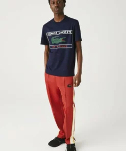 Lacoste HEREN - T-shirt Imprimé - Bleu Marine