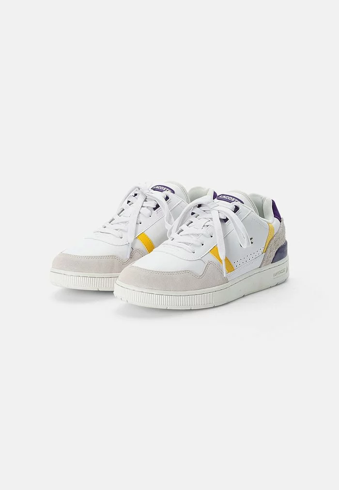 Lacoste T-CLIP - Baskets Basses - Wht/purp 2 Lacoste T-CLIP - Baskets Basses - Wht/purp – Image 2