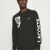 Lacoste T-shirt à Manches Longues - Noir