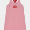 Lacoste Robe De Jour - Lotus/fireman