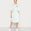 Lacoste Robe Chemise - Multico