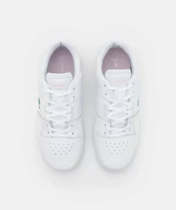Lacoste COURT CAGE - Baskets Basses - White/light Pink -Lacoste Soldes Magasin e958ad2528094ee9b954c6c0f8157a33