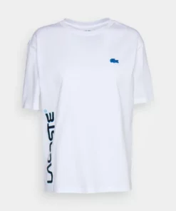 Lacoste EXCLUSIVE - T-shirt Imprimé - White -Lacoste Soldes Magasin e9c550857ca64c87adaa5722e239ced6