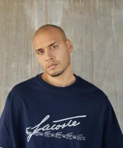 Lacoste PLUS - T-shirt Imprimé - Navy Blue -Lacoste Soldes Magasin ea1ea5f673de4ef4a9c999ad7d7b7638