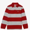 Lacoste Polo - Gris Chine / Rouge