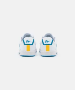 Lacoste CARNABY EXCLUSIVE - Baskets Basses - White/light Blue -Lacoste Soldes Magasin ea608620e79b41eeb8f0393adc736c26