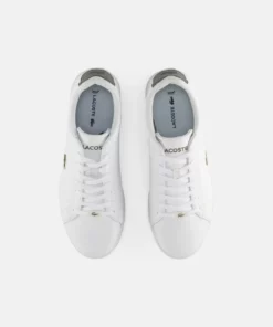 Lacoste Baskets Basses - Wht/khk -Lacoste Soldes Magasin eaa762b8d4294ff8b97d07ae1921350b