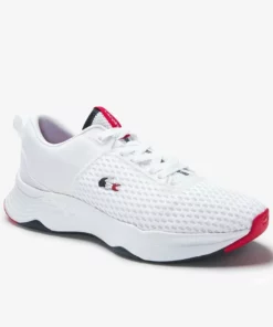 Lacoste Baskets Basses - Wht/nvy/red -Lacoste Soldes Magasin ed23f50112de426b8b3ef490819372fb