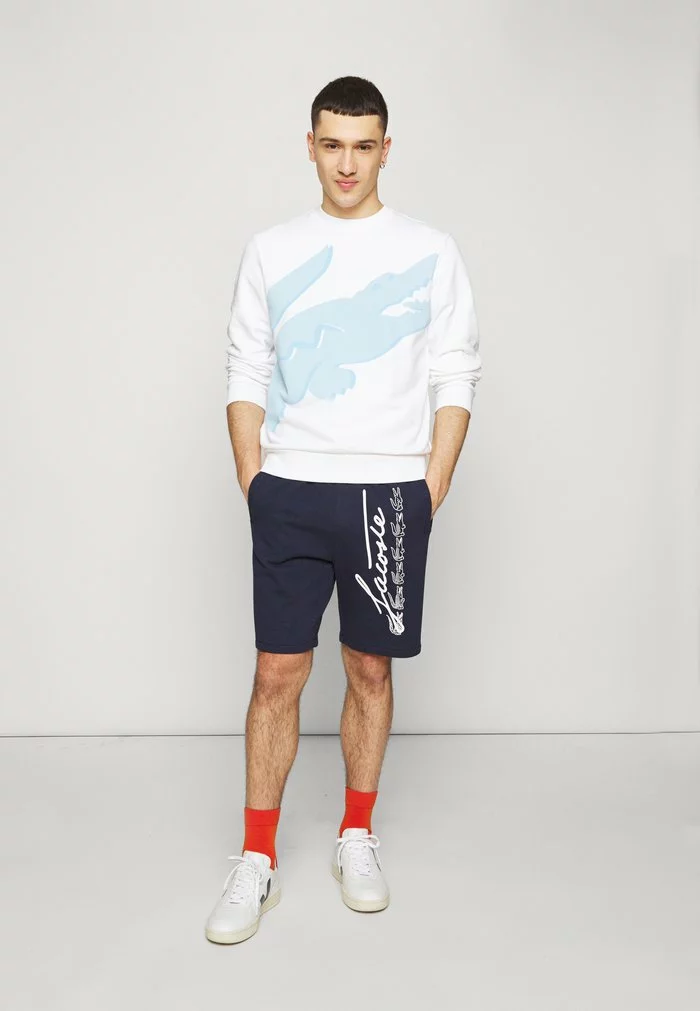 Lacoste Sweatshirt - White 6 Lacoste Sweatshirt - White – Image 6