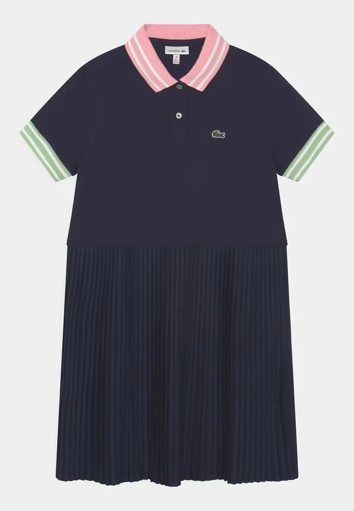 Lacoste Robe De Jour - Navy Blue/lotus/clover Green/white 1 Lacoste Robe De Jour - Navy Blue/lotus/clover Green/white