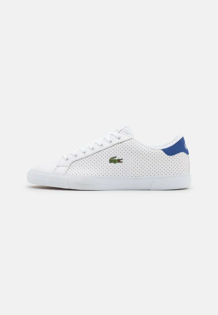 Lacoste LEROND PLUS - Baskets Basses - White/blue 1 Lacoste LEROND PLUS - Baskets Basses - White/blue