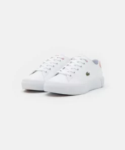 Lacoste GRIPSHOT - Baskets Basses - White/light Pink -Lacoste Soldes Magasin ef87a6146f984b6fac85c8797162641c