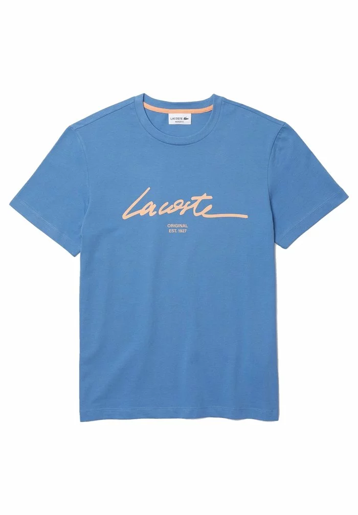 Lacoste T-shirt Imprimé - Bleu 6 Lacoste T-shirt Imprimé - Bleu – Image 6
