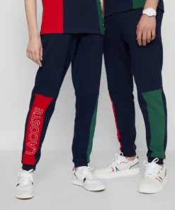 Lacoste UNISEX - Pantalon De Survêtement - Navy Blue/green/red -Lacoste Soldes Magasin f0528b9ac8a846e5a60b9f0e3debb425