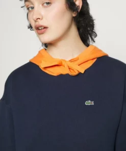 Lacoste Sweatshirt - Navy Blue/fango -Lacoste Soldes Magasin f13efc81e6424191a4c42a26751305dc