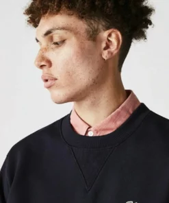 Lacoste Sweatshirt - Bleu Marine -Lacoste Soldes Magasin f14a289b8e12426fbb3aff48fc91423f