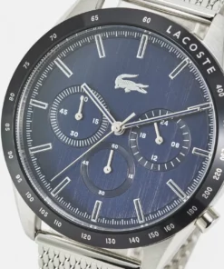 Lacoste BOSTON - Montre à Aiguilles - Silver-coloured/blue -Lacoste Soldes Magasin f17b10ba4d134d39b7e6364741f95d3e