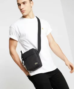 Lacoste NEOCROC - Sac Bandoulière - Black -Lacoste Soldes Magasin f1caa1385a6642d399b98f4436ab22bc