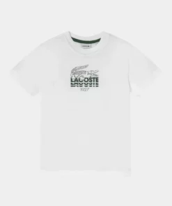 Lacoste T-shirt Imprimé - White