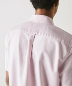 Lacoste HEMD KORTE - Chemise - Rose Pale -Lacoste Soldes Magasin f260cef0eac844e98f3d90df30106f03