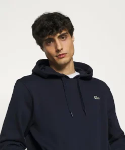 Lacoste Sweat à Capuche - Marine -Lacoste Soldes Magasin f3193614f9424f4b95b851b9d7a5daab