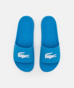 Lacoste EXCLUSIVE - Sandales De Bain - Blue/white -Lacoste Soldes Magasin f3bb59c97c7a41e2940b8bf8c8cbdb24