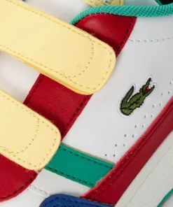 Lacoste CLIP - Baskets Basses - Off White Blue -Lacoste Soldes Magasin f43a2a7692614baebfa710f3e0ae0aaa