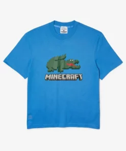 Lacoste MINECRAFT - T-shirt Imprimé - Bleu 9 Lacoste MINECRAFT - T-shirt Imprimé - Bleu -Lacoste Soldes Magasin f4456ebf0fe54f7ba8b8e685765fec1f