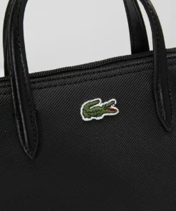 Lacoste Sac à Main - Black -Lacoste Soldes Magasin f46b5997fe424a70b4b9c78e78228c00