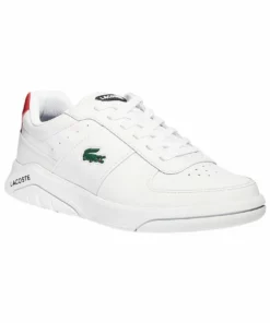 Lacoste Baskets Basses - Wht/nvy/red