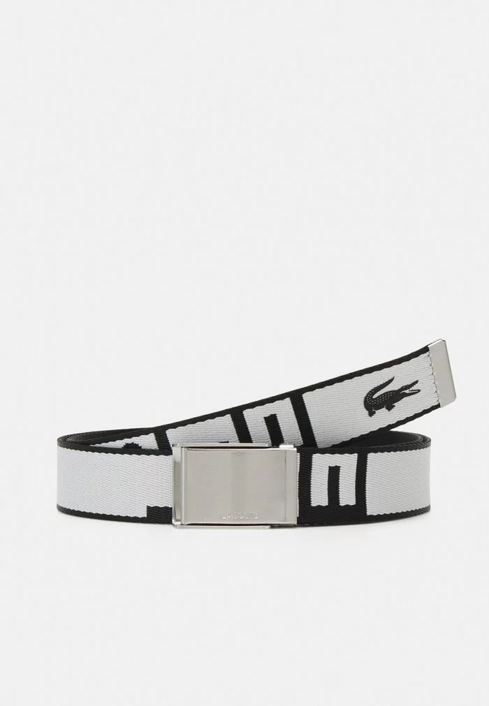 Lacoste STRAP - Ceinture - Noir/blanc 2 Lacoste STRAP - Ceinture - Noir/blanc – Image 2