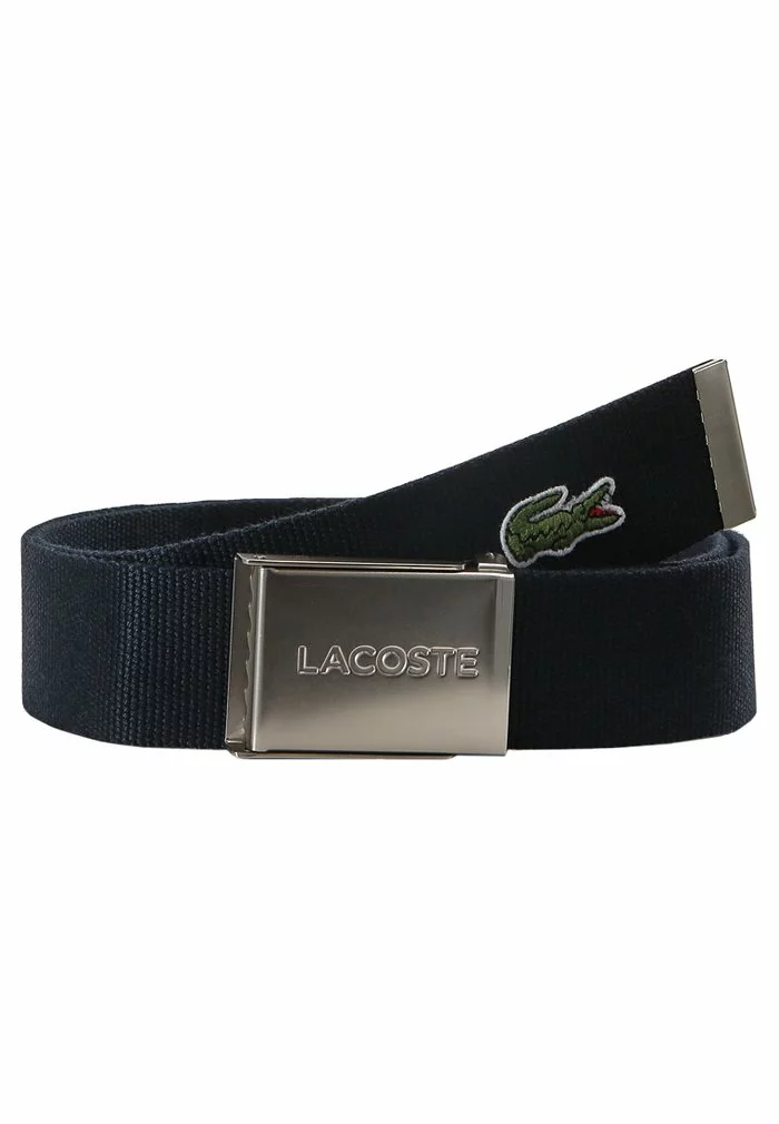 Lacoste CASUAL STRAP IN KIT UNISEX - Ceinture - Navy Blue 6 Lacoste CASUAL STRAP IN KIT UNISEX - Ceinture - Navy Blue – Image 6