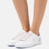 Lacoste LEROND EXCLUSIVE - Baskets Basses - White/pink