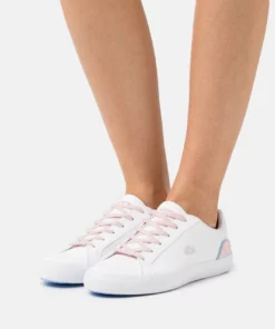 Lacoste LEROND EXCLUSIVE - Baskets Basses - White/pink