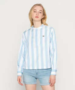 Lacoste Blouse - Overview/white