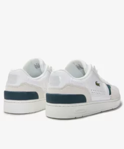 Lacoste T-CLIP 0120 3 SFA - Baskets Basses - Wht/dkgrn -Lacoste Soldes Magasin f7dbe50764a946d2815814795353690c
