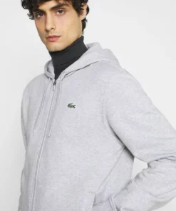 Lacoste CLASSIC HOODIE - Sweatshirt - Silver Chine/elephant Grey 11 Lacoste CLASSIC HOODIE - Sweatshirt - Silver Chine/elephant Grey -Lacoste Soldes Magasin f855c2d1f75e4b118cc25d9a58d68c6a